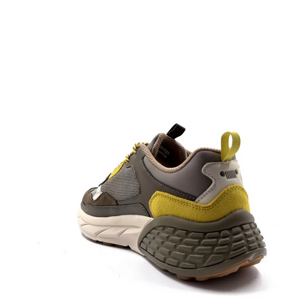 Ανδρικά Sneakers Groove JM61004a-020 Δέρμα Χακί Καστόρι MILITARY